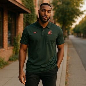 Nike Dri-Fit Washington State Cougars men's polo shirt - NWT